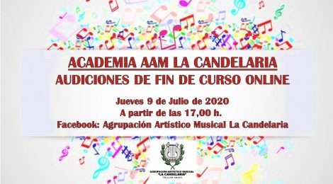 Audiciones de Fin de Curso 2019-2020. Academia AAM La Candelaria